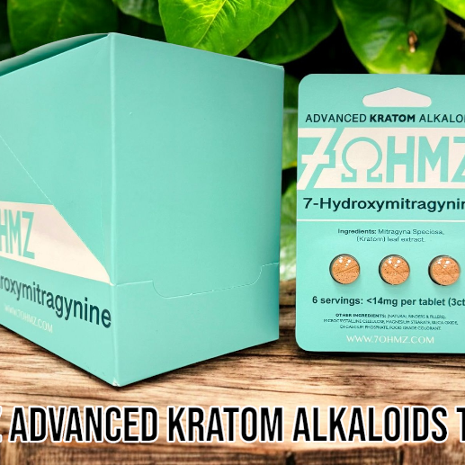 Introducing 7-OHMZ Advanced Kratom Alkaloids Tablets