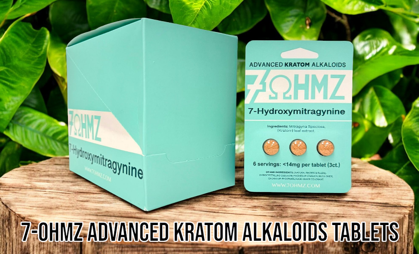 Introducing 7-OHMZ Advanced Kratom Alkaloids Tablets