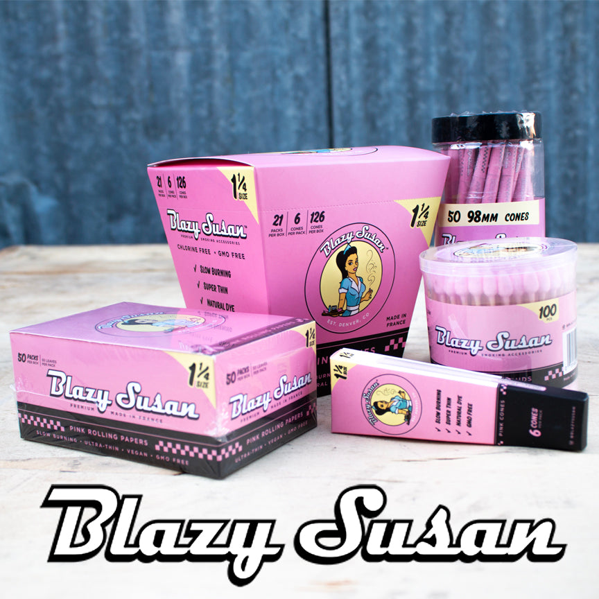 Blazy Susan - Pink Cotton Buds, 100ct, Blazy Susan