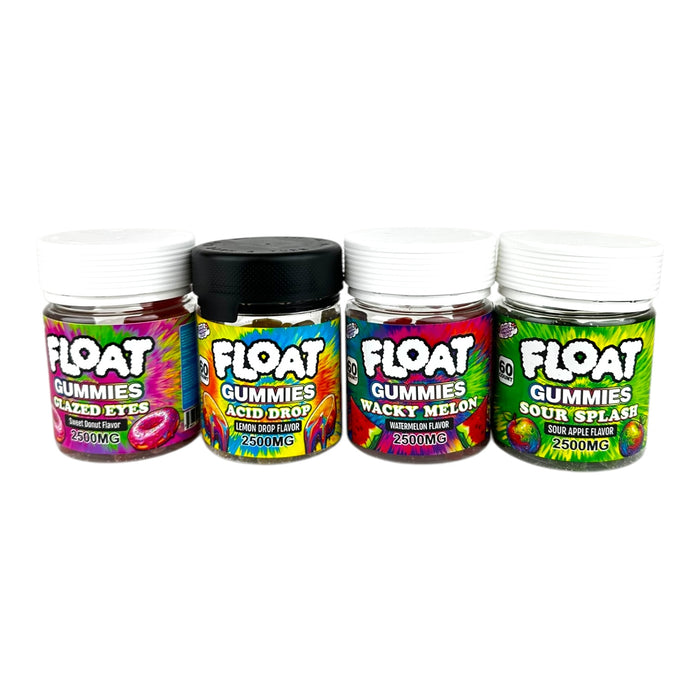 Float Smart Shroom Blend 2500mg Gummies 60ct Jar