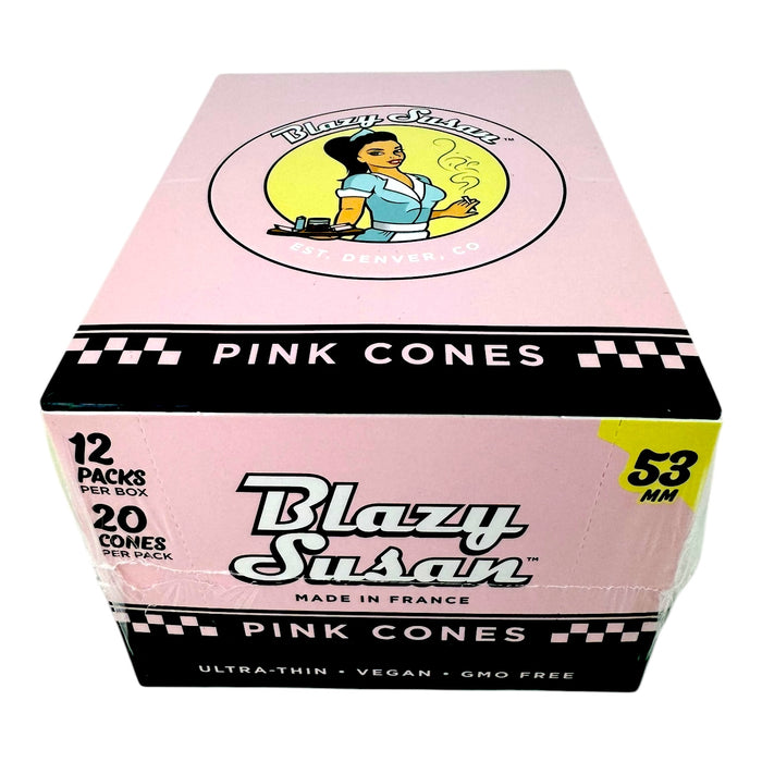 Blazy Susan Shorty 53MM Pre Rolled Cones (12 Pack x 20 Per Pack)