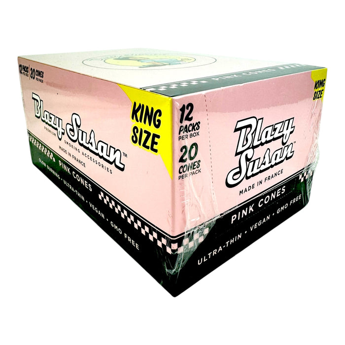 Blazy Susan King Size Pre Rolled Cones (12 Pack x 20 Per Pack)