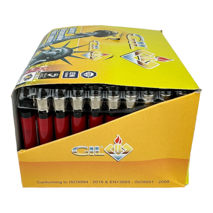 GIL Disposable Flint Lighter 50pc Display | 20 Display / Case