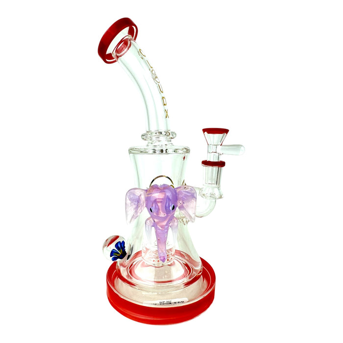 Cali Cloud 10.5" Elephant Bent Neck Water Pipe "WP207"