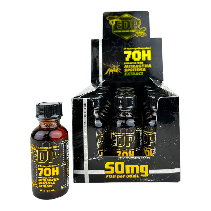 EDP 7-OH 50mg 30ml Shot 12pc-Display | 16 Displays / Case