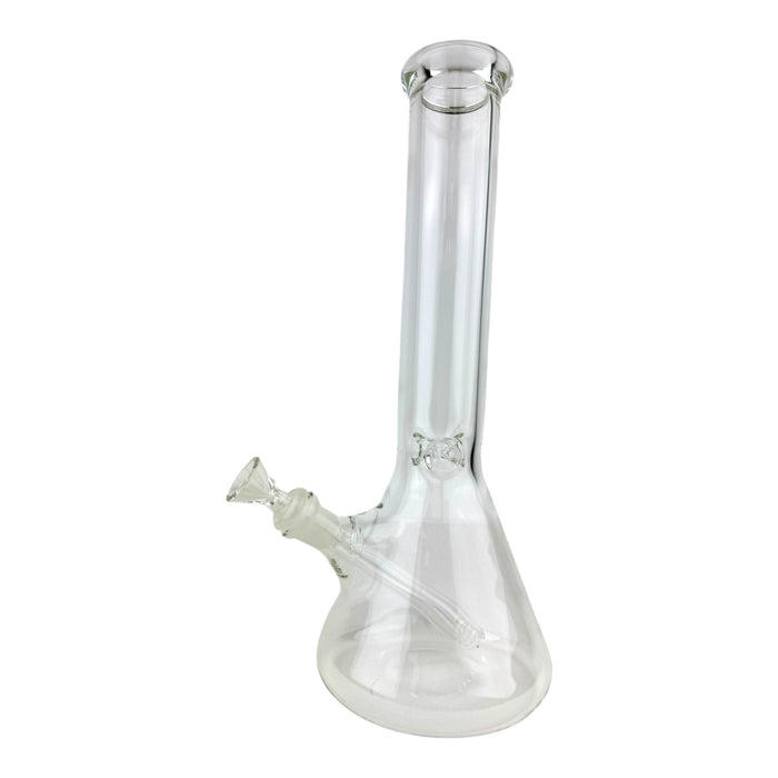 14" Clear Beaker Ice Catcher Glass Water Pipe