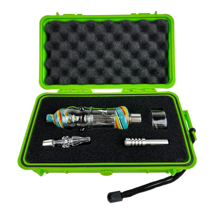 Metrix 4in1 5.5" Nectar Collector Kit Box "Screw On Tip" -Assorted Designs | 20box/Case