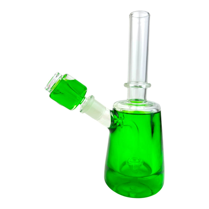 8.5" Straight Tube Beaker Color Glycerin Freeze Water Pipe "WP342"