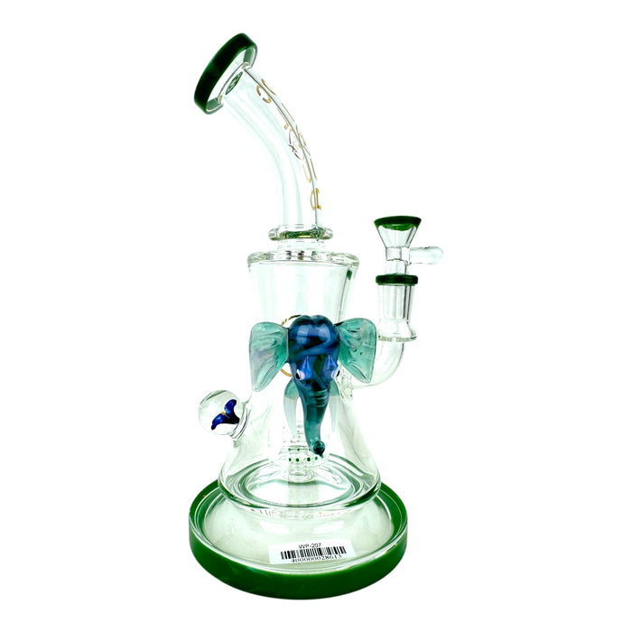 Cali Cloud 10.5" Elephant Bent Neck Water Pipe "WP207"