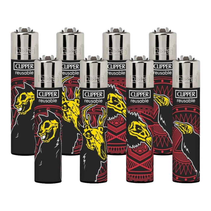 Clipper Classic Large Printed Lighter Pack of "48+5" Assorted Designs