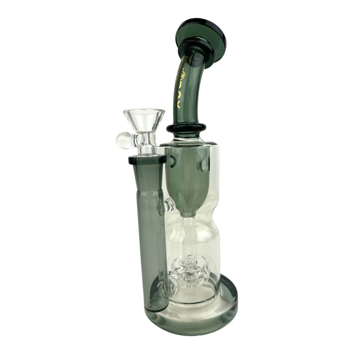 Cali Cloud X 10" Straight Tube Bent Neck Color Water Pipe "WP78"