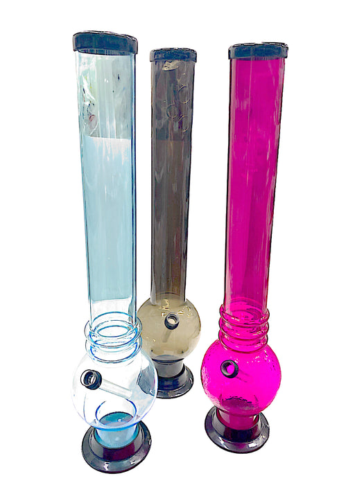 18" Straight Acrylic Water Pipe