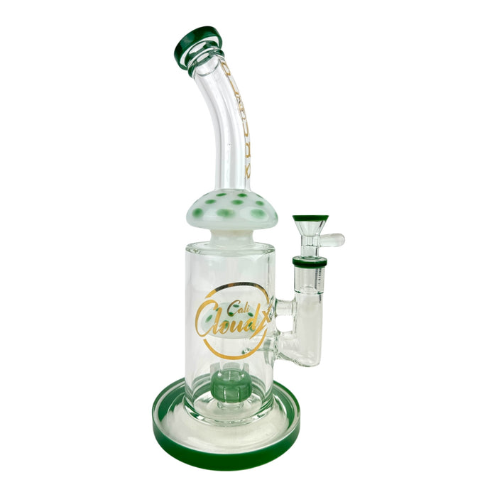 Cali Cloud 11.5" Mushroom Bent Neck Water Pipe "WP24"