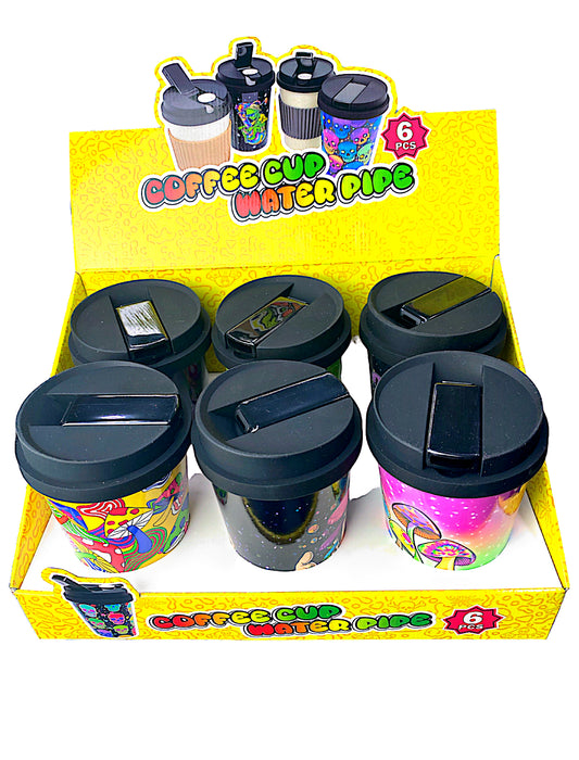 6 Pieces Coffee Cup Water Pipe - Assorte4d Design