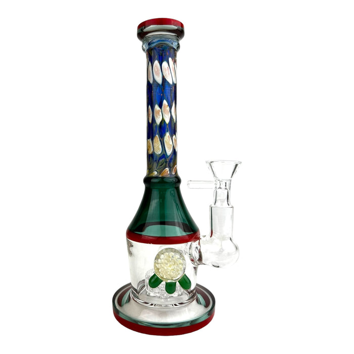 8.5" Honeycomb Beaker Glass Water Pipe "6003"