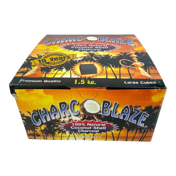 Charcoblaze Hookah Charcoal - Large 1.5 Kg - 108 Pieces