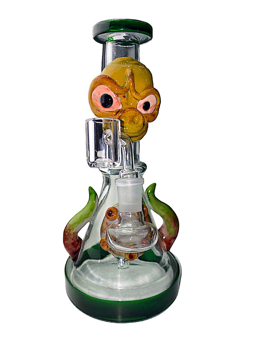 3D Donut Belly Monster Beaker Water Pipe