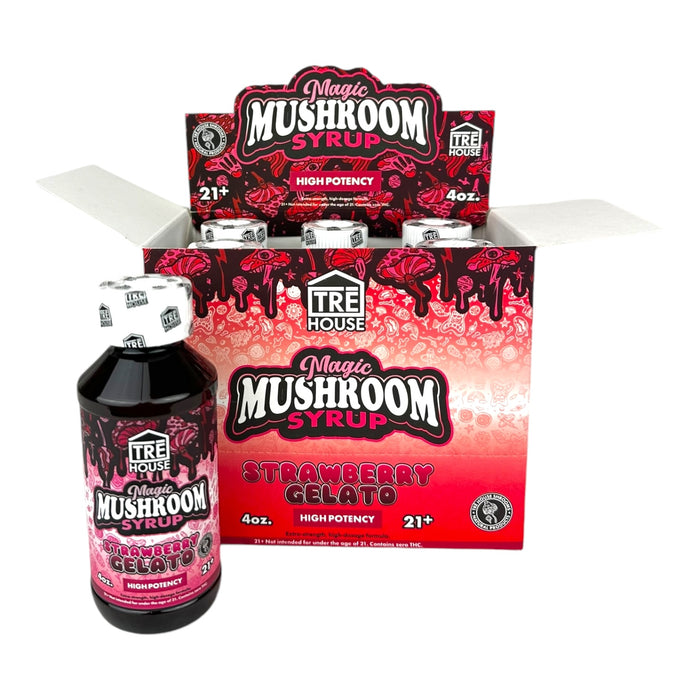 TRE House Magic Mushroom High Potency 4oz Syrup 6pc Display