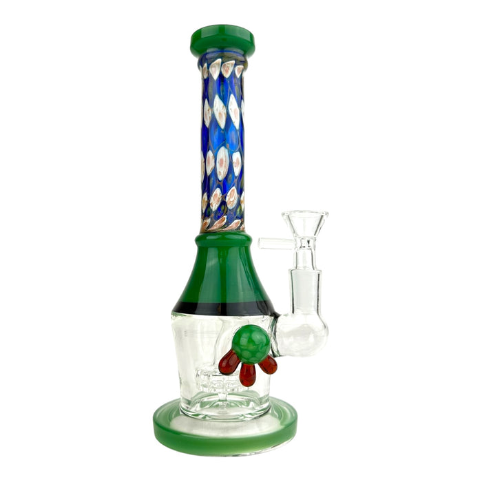 8.5" Honeycomb Beaker Glass Water Pipe "6003"