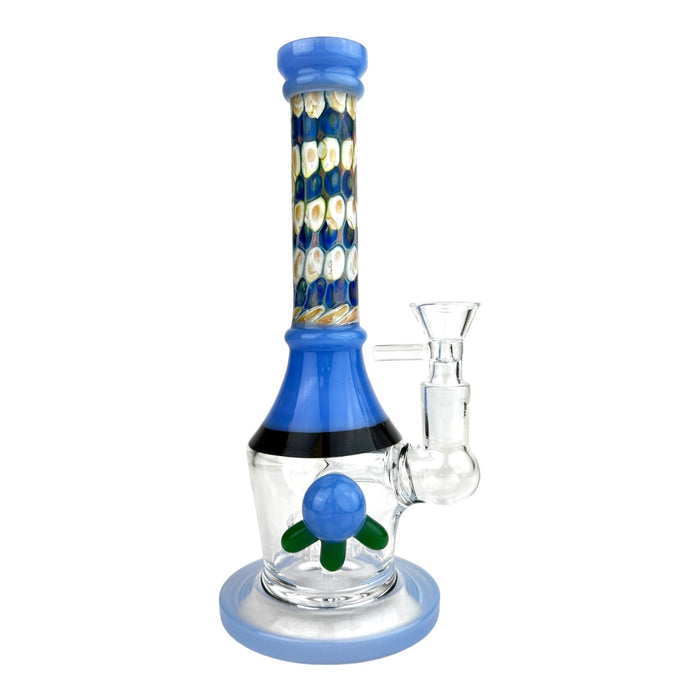 8.5" Honeycomb Beaker Glass Water Pipe "6003"