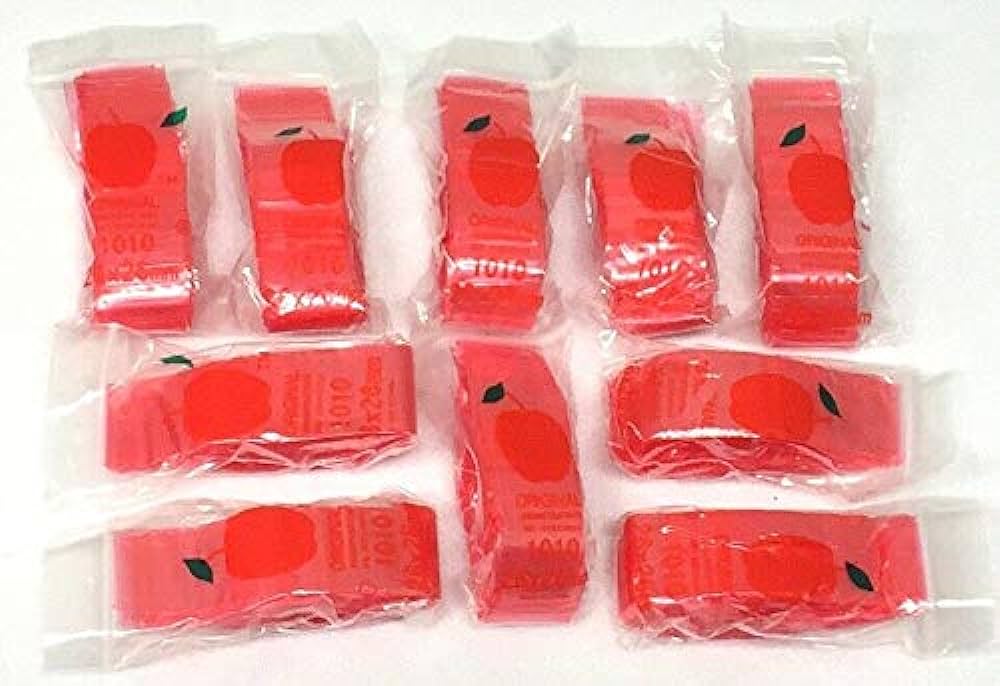 Apple 1010 Colored Plastic Ziplock Baggies (1,000 Bags)