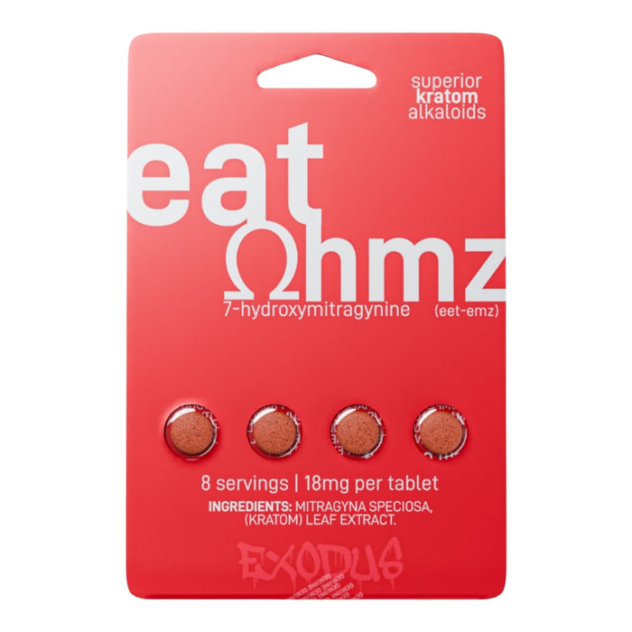 EAT OHMZ 7-OH 18mg 4Tab / Pack - 6 Packs / Display | 30Displays /Case