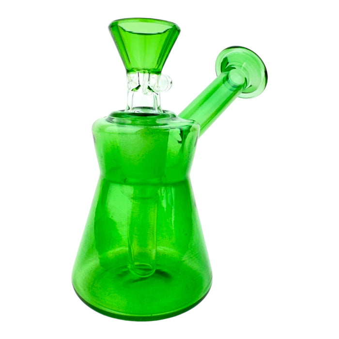 4" Mini Color Beaker Glass Water Pipe