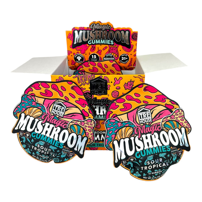 TRE House Magic Mushroom 60g Gummies 15 Gummies / Pouch