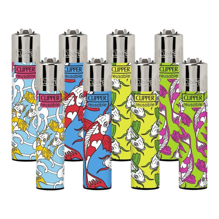 Clipper Classic Large Printed Lighter Pack of "48+5" Assorted Designs