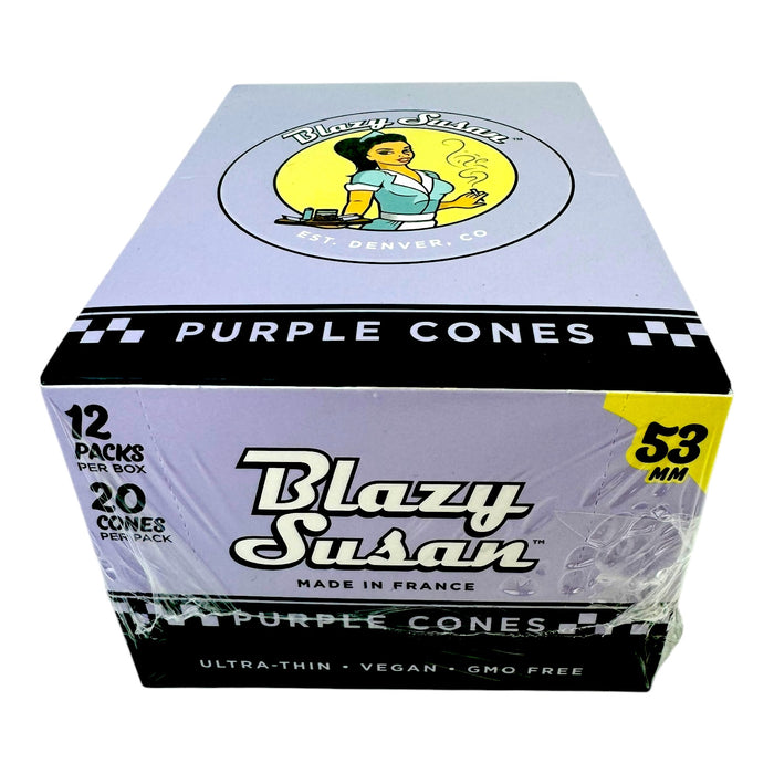 Blazy Susan Shorty 53MM Pre Rolled Cones (12 Pack x 20 Per Pack)