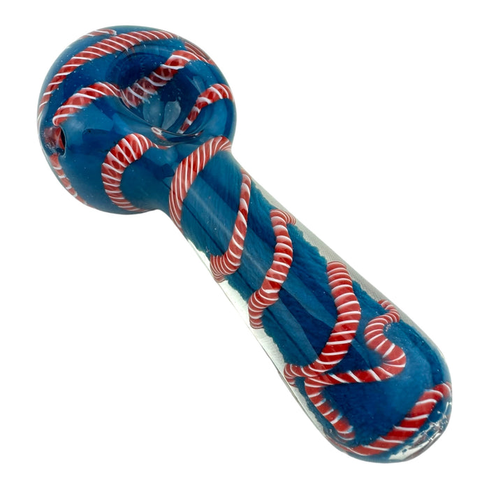 4” Wigwag Glass Hand Pipe