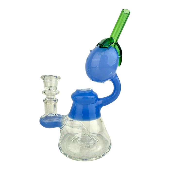 7.5" Strawberry Beaker Glass Water Pipe