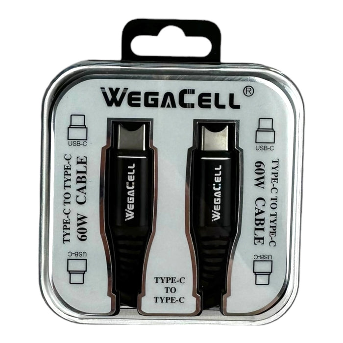 WEGACELL Type C To Type C Cable