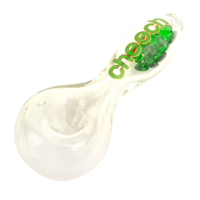 4" Cheech Glass Diamonds Hand Pipe