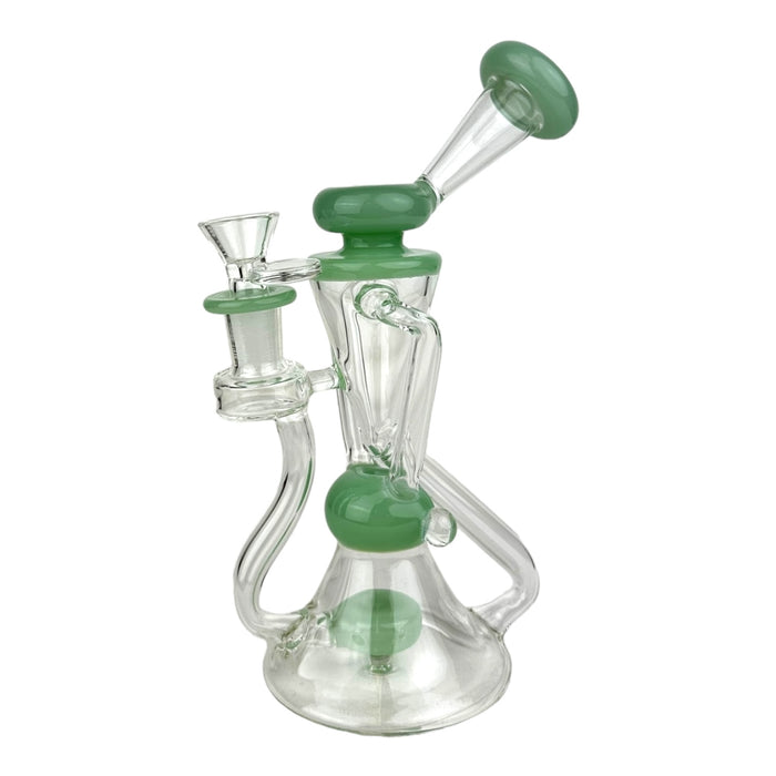 8.5" Dab Rig Style Glass Water Pipe