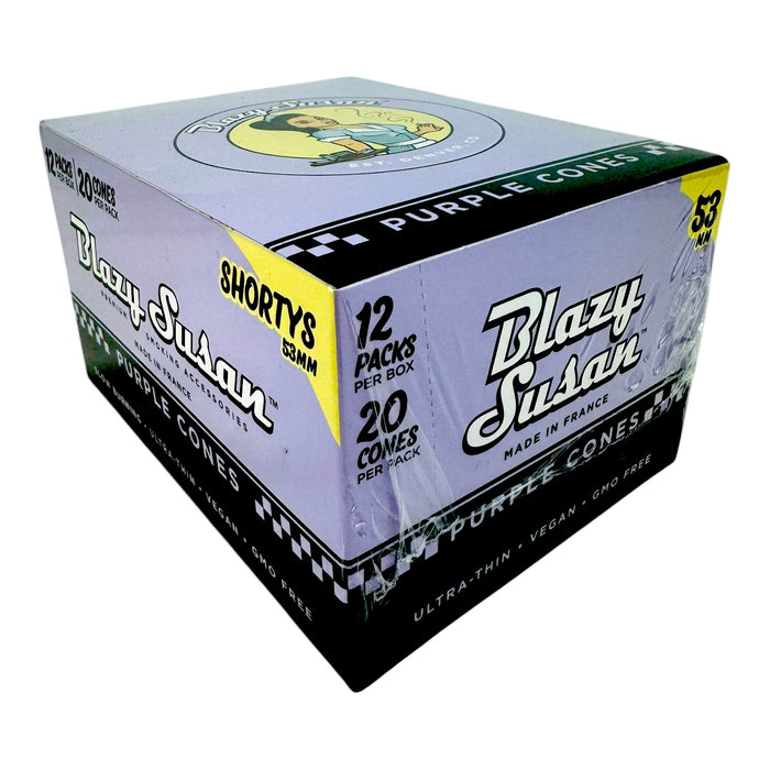 Blazy Susan Shorty 53MM Pre Rolled Cones (12 Pack x 20 Per Pack)