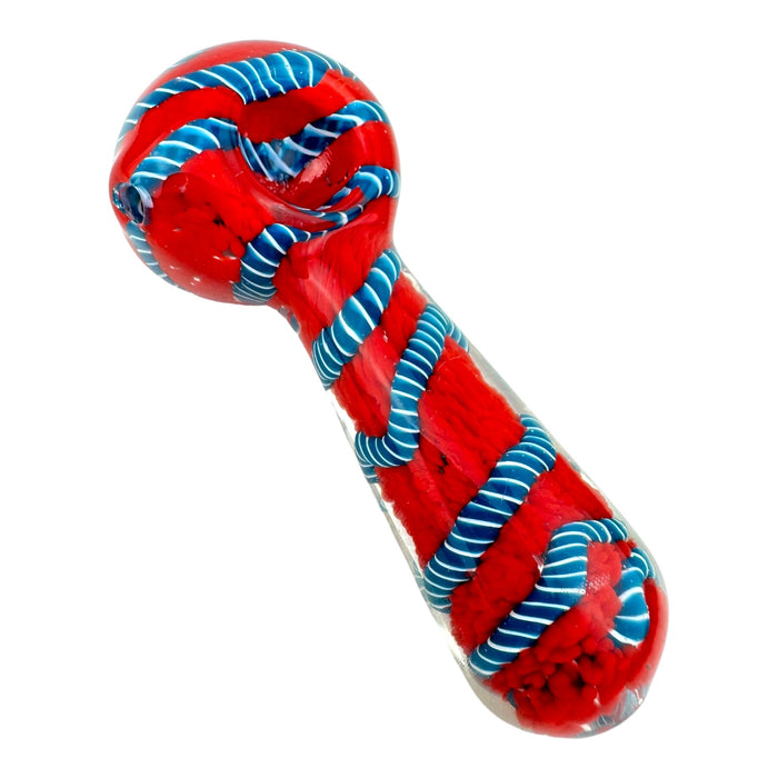 4” Wigwag Glass Hand Pipe