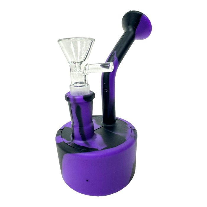 5" Puck Silicone Water Pipe