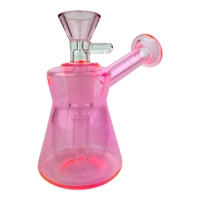 4" Mini Color Beaker Glass Water Pipe