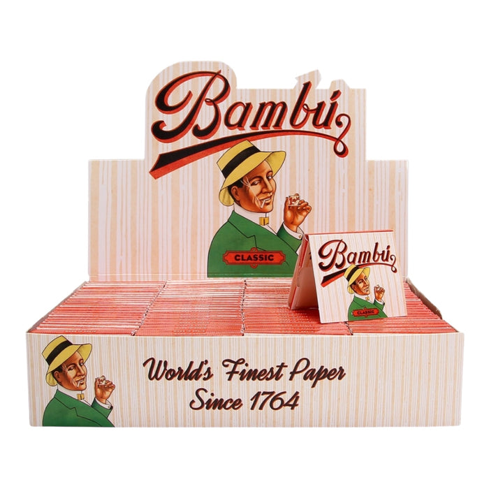 Bambu Classic 100 Booklets Display | 24 Displays / Case