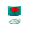 Acrylic Air Tight  Jar 120mL 4oz. - Colored Lid Clear Bottom