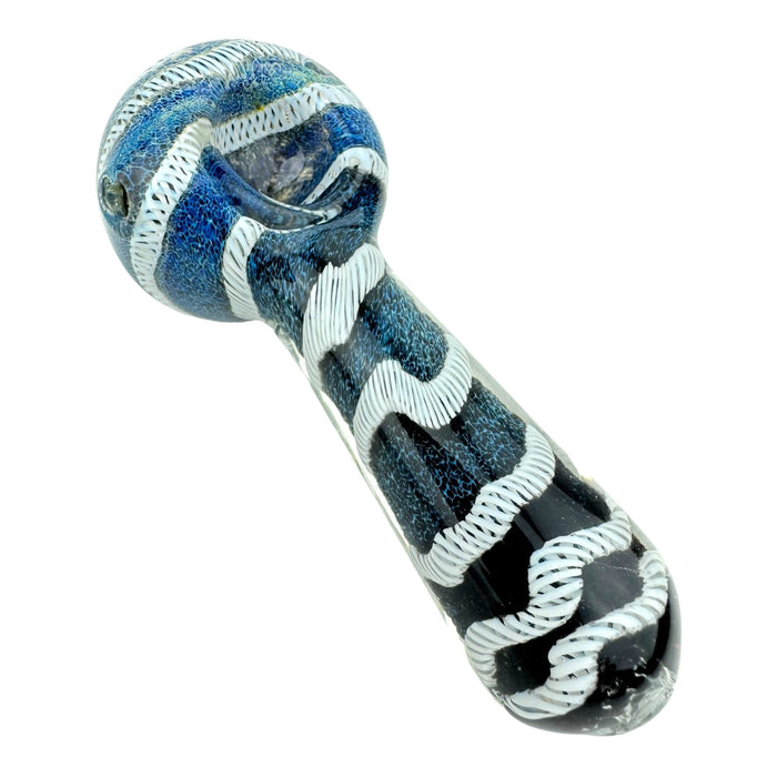 4” Wigwag Glass Hand Pipe