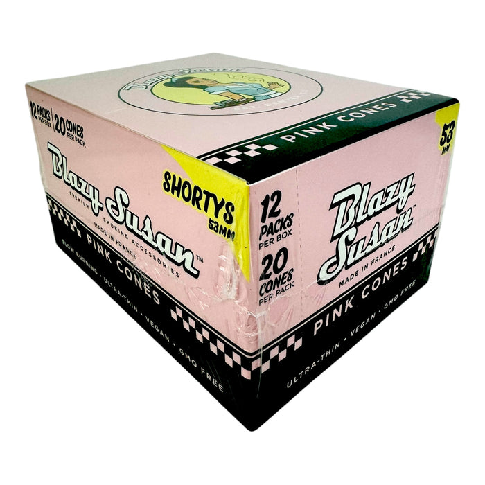 Blazy Susan Shorty 53MM Pre Rolled Cones (12 Pack x 20 Per Pack)