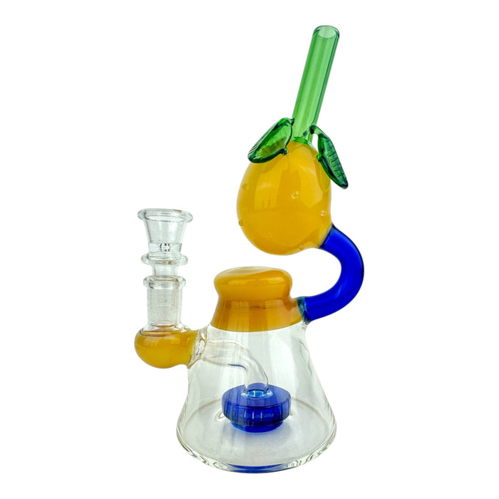 7.5" Strawberry Beaker Glass Water Pipe