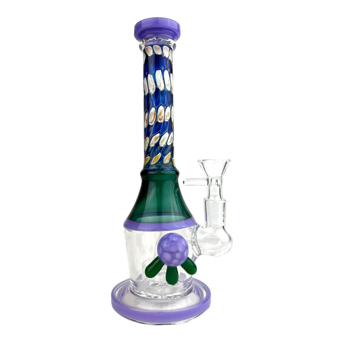 8.5" Honeycomb Beaker Glass Water Pipe "6003"