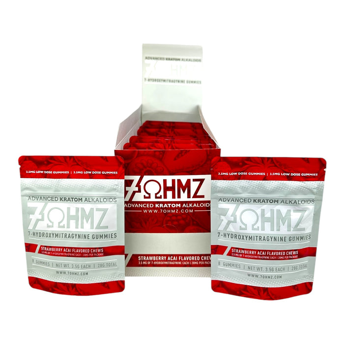 7-OHMZ 7-OH 3.5g Gummies 8 Gummies / Pack - 10 Pack / Display| 25 Displays /Case