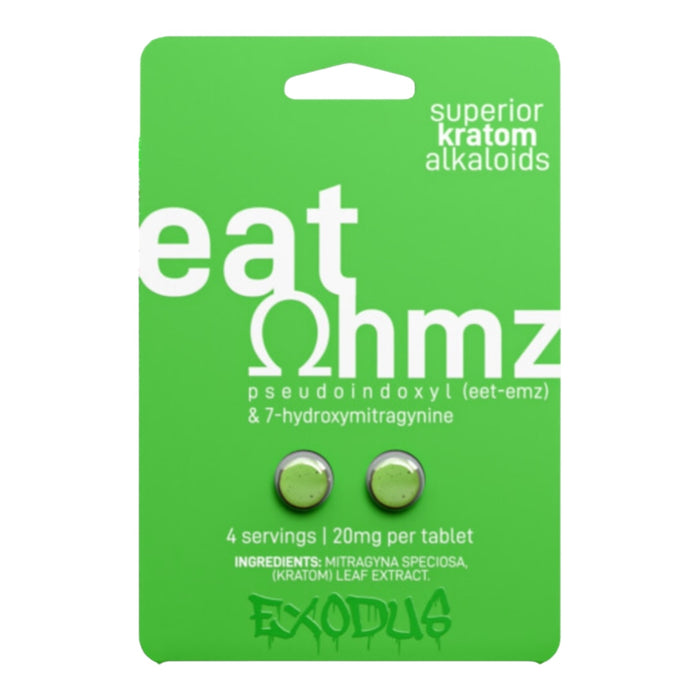 EAT OHMZ 7-OH + Pseudo 20mg 2Tab / Pack - 20 Packs / Display