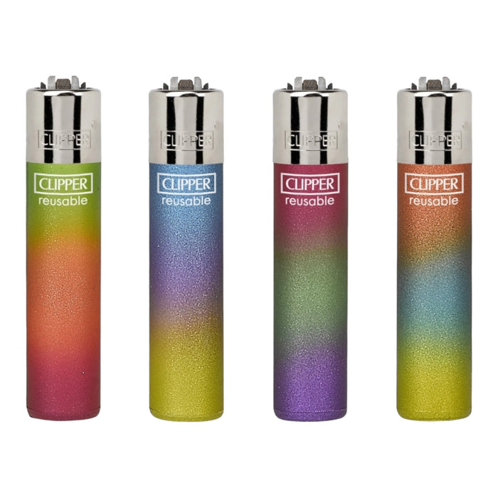 Clipper Painted Triple Gradient Lighter 48ct | 10 Displays / Case