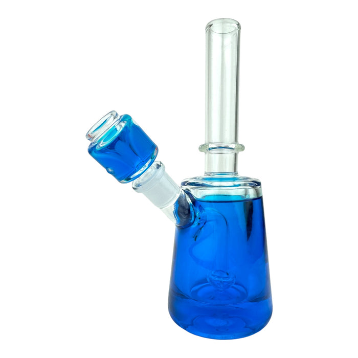 8.5" Straight Tube Beaker Color Glycerin Freeze Water Pipe "WP342"