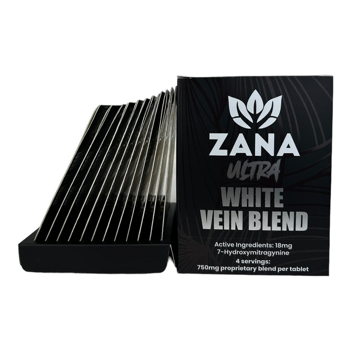 Zana Ultra Kratom Extract 2ct Tablet Blister Pack - 12Packs / Display | 24 Displays / Case